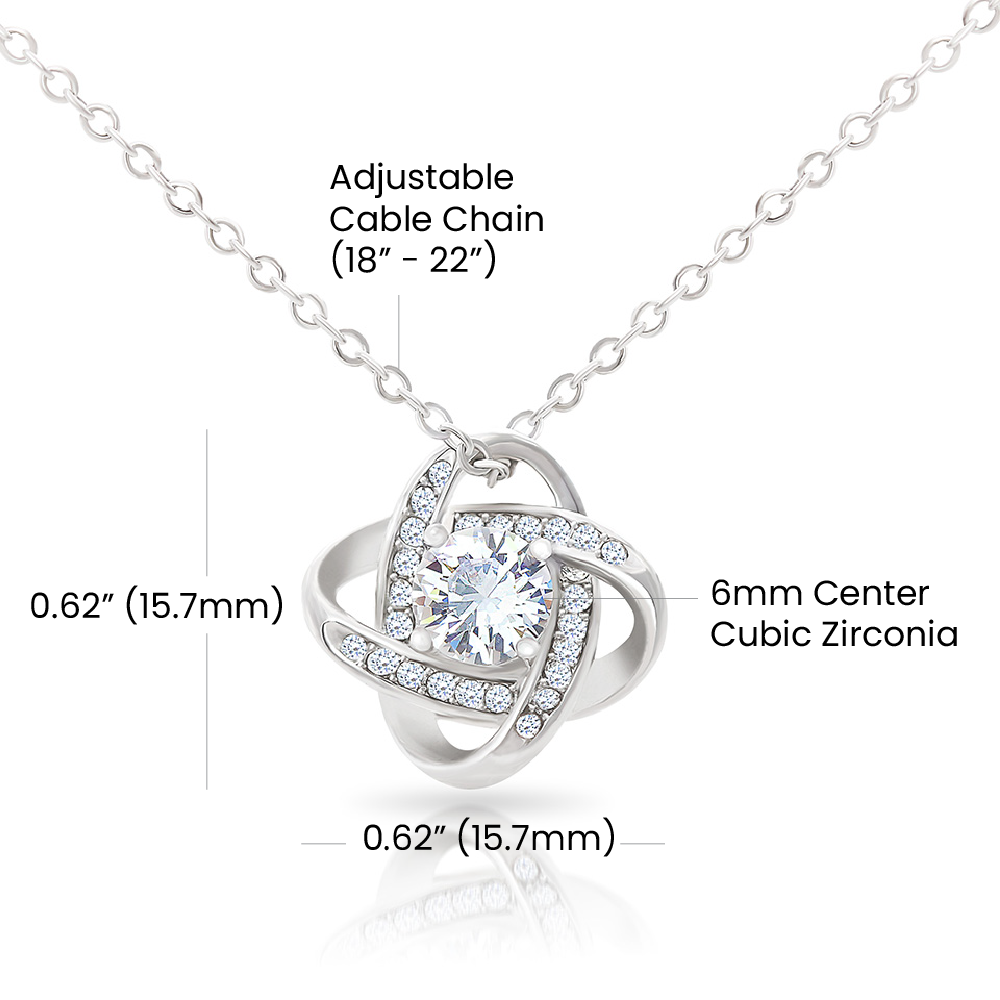 Love Know Necklace Granddaughter Love Grandma Keep Me In Your Heart