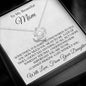 Love Knot Necklace | To Beautiful Mom| Love Daughter| Hard to Find the Words
