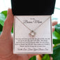 Love Knot Necklace | Bonus Mom | From Bonus Son Thank you for Loving Me as Your Own