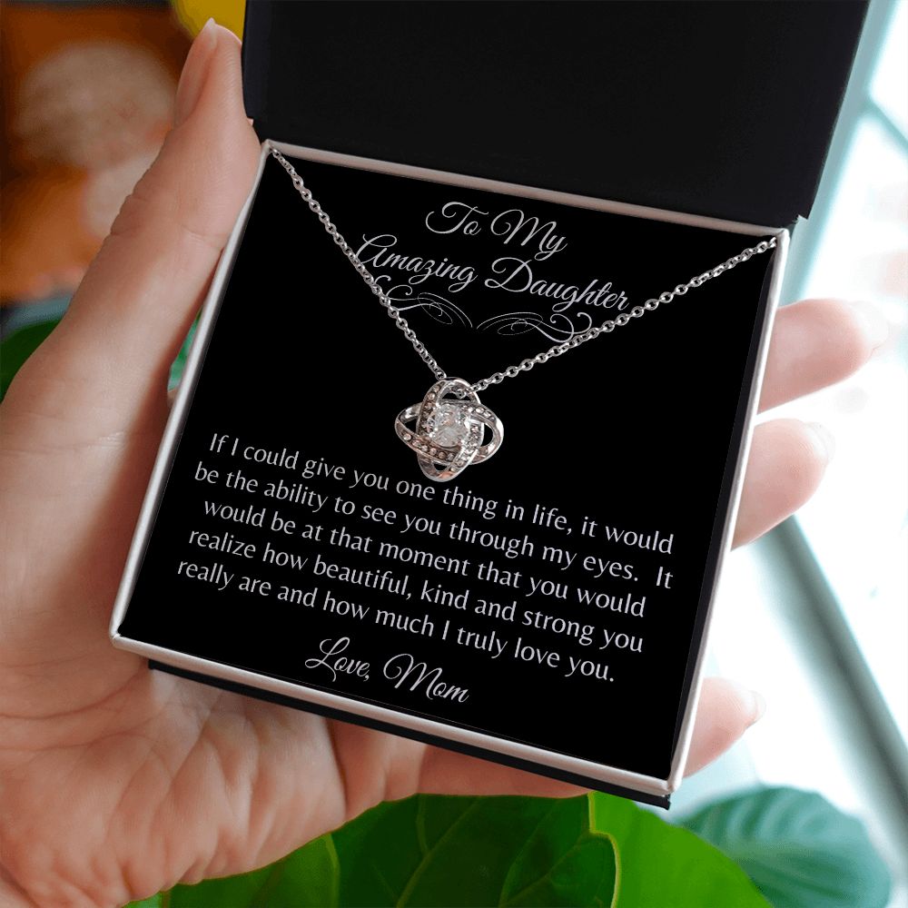 Love Know Necklace (White and Gold Variant)