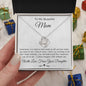 To Mom Love Knot Necklace (From Daughter)