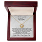 Love Knot Necklace| To Mom | From Son | Hard to Find the Words