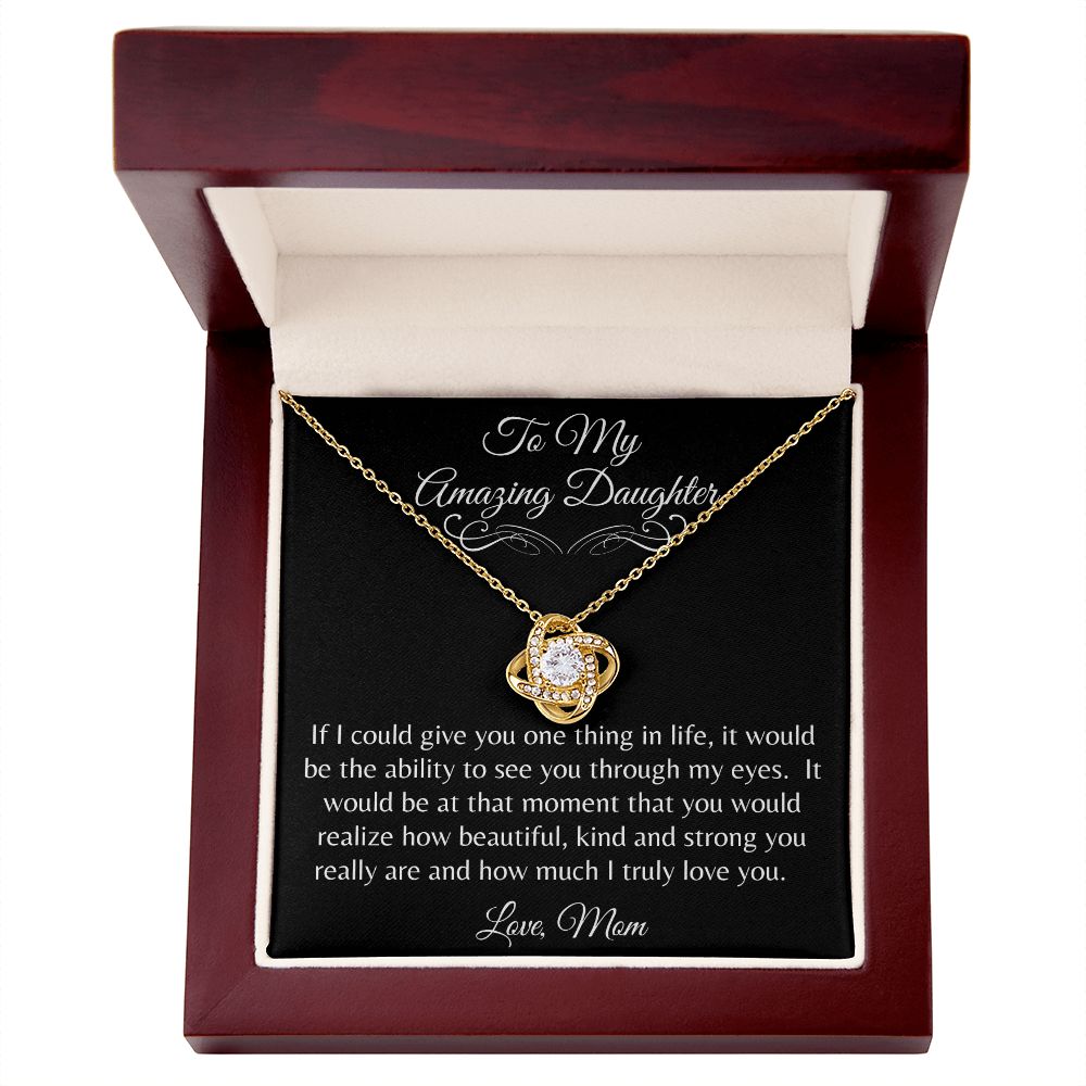 Love Know Necklace (White and Gold Variant)