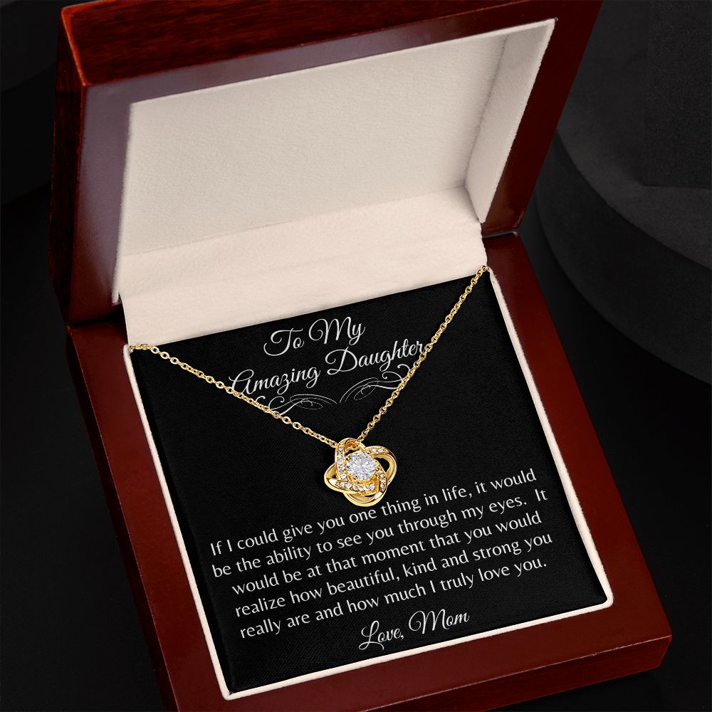 Love Know Necklace (White and Gold Variant)