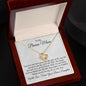 Love Knot Necklace | Bonus Mom| Bonus Daughter Thank you for loving me as your own.