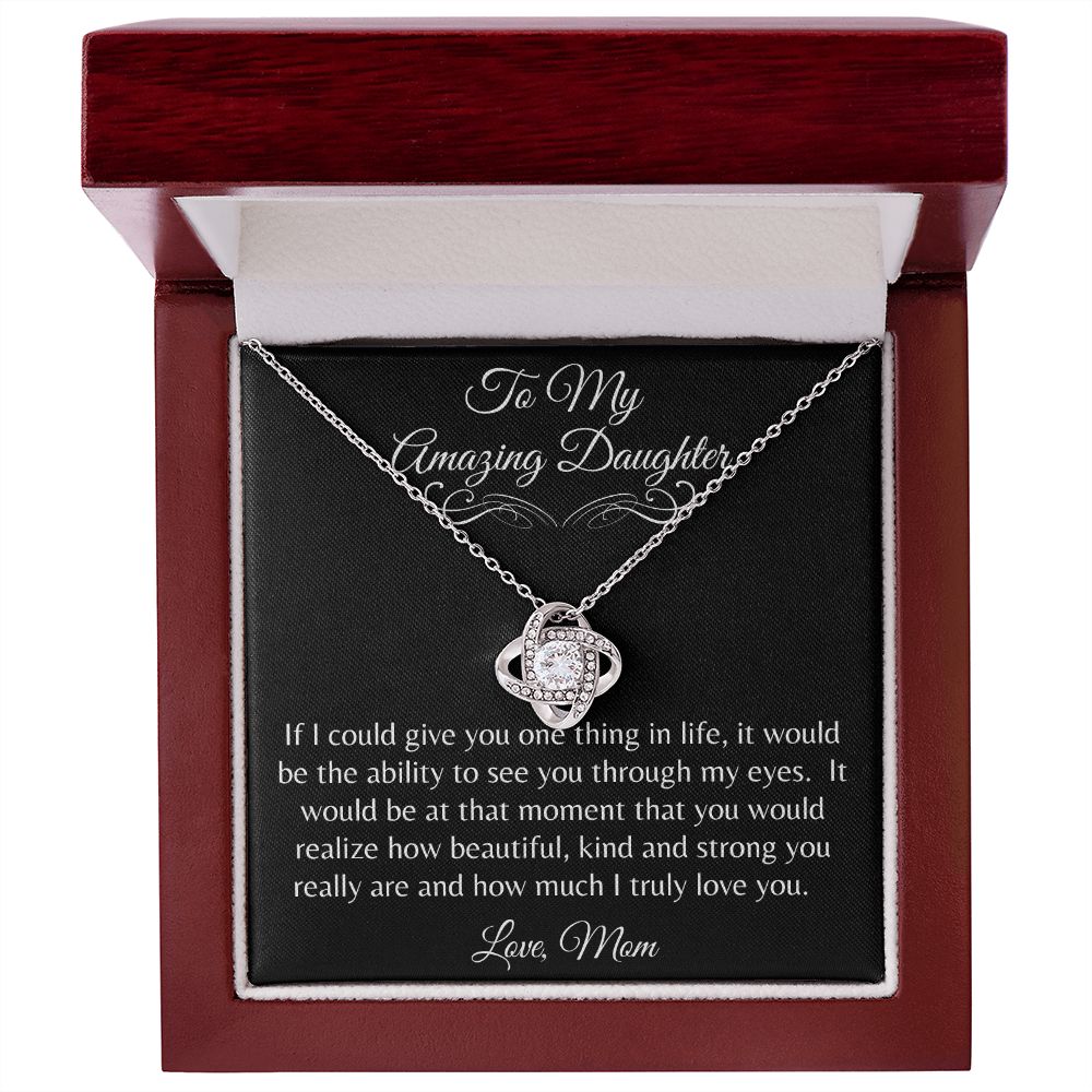 Love Know Necklace (White and Gold Variant)