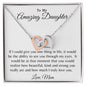 Interlocking Heart Necklace (Yellow and White Gold Variant)