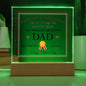 World's Greatest Dad Acrylic Plaque