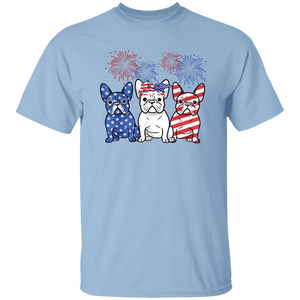 "Patriotic Bulldog " T-Shirt