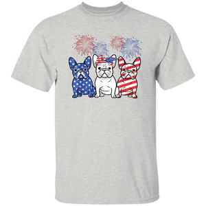 "Patriotic Bulldog " T-Shirt