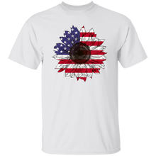 Load image into Gallery viewer, Patriotic Flower T-Shirt