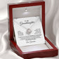 Love Knot Necklace Granddaughter From Grandma Be Brave, Be Strong